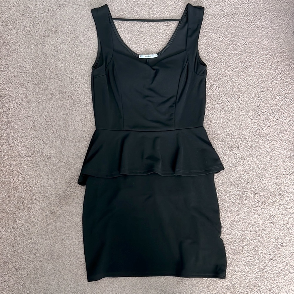 Black Cocktail Dress. Large (but runs small) Papaya